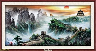 Tệp tin gốc File tranh thủy mặc TM134 (chất lượng cao) File tranh thủy mặc TM134