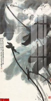 Tải file gốc File tranh thủy mặc trung quốc TM1408 (để in lụa)