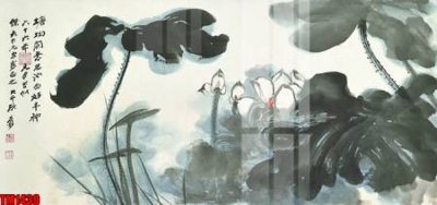 File gốc File tranh thủy mặc trung quốc TM1439 (cho in UV) siêu nét