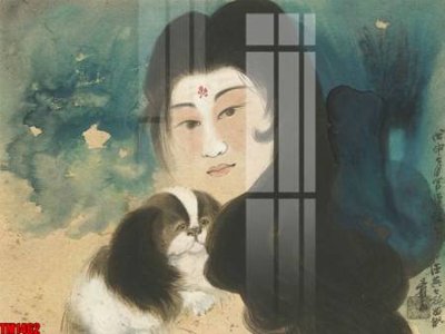 File gốc File tranh thủy mặc trung quốc TM1462 (PSD/TIFF) độ phân giải cao