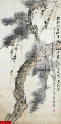 File tranh PSD File tranh thủy mặc trung quốc TM1519 chất lượng cao