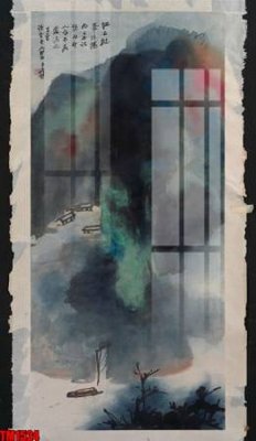File tranh File tranh thủy mặc trung quốc TM1524 (ảnh gốc) cho in ấn kỹ thuật số