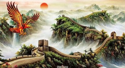 Download file File tranh thủy mặc TM169 (gốc) in mica bàn thờ