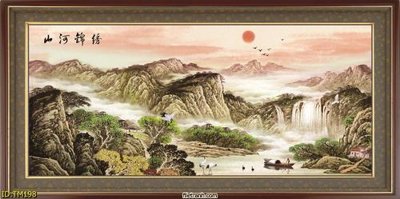 Tải file gốc File tranh thủy mặc TM198 (in khổ lớn) không vỡ