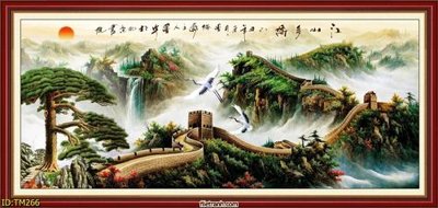 File gốc File tranh thủy mặc TM266 (dành cho trang trí nội thất)