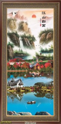 File gốc File tranh thủy mặc TM291 (dành cho quảng cáo)