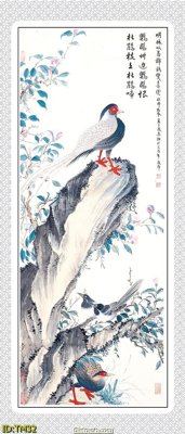 File ảnh File tranh thủy mặc TM32 (gốc) in PP, decal