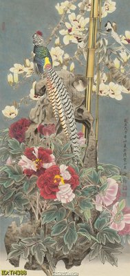 Chi tiết file gốc File tranh thủy mặc TM388 (cho in tráng gương)