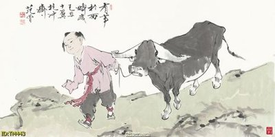 File tranh in trần 3D File tranh thủy mặc TM443 (ảnh gốc)