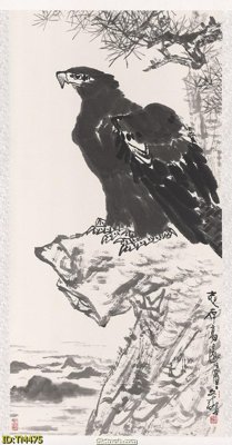 File tranh File tranh thủy mặc TM475 (ảnh gốc) in trần nhà