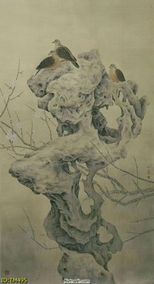 Tải file gốc File tranh thủy mặc TM495 (bản PSD) đầy đủ layer