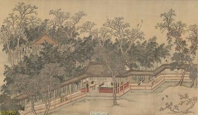 File in lụa File tranh thủy mặc TM50 (phong cảnh) File tranh thủy mặc TM50