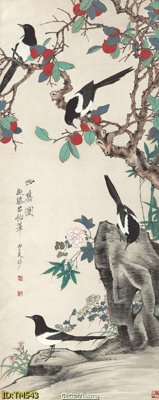 Tải file gốc File tranh thủy mặc TM543 (in khổ lớn) không vỡ