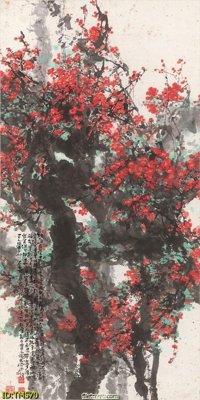 Download file gốc File tranh thủy mặc TM570 (in lụa) nghệ thuật