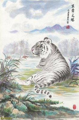 Tải file File tranh thủy mặc TM606 (gốc) in tranh tráng gương