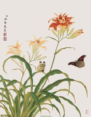 File ảnh File tranh thủy mặc TM616 (gốc) in quảng cáo ngoài trời