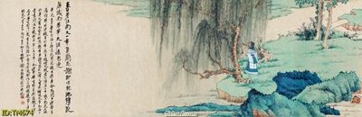 File tranh gốc PSD File tranh thủy mặc TM674 còn nguyên layer