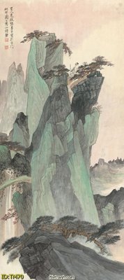 File ảnh File tranh thủy mặc TM70 (gốc) trang trí khách sạn