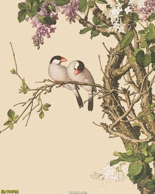 File PSD File tranh thủy mặc TM702 (nguyên gốc) chất lượng cao