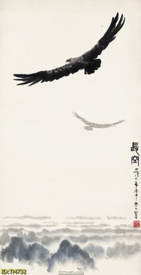 File tranh File tranh thủy mặc TM732 (ảnh gốc) in trần nhà