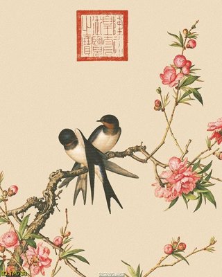 File gốc File tranh thủy mặc TM738 (Filetranh.com) File tranh thủy mặc TM738