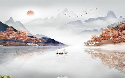 Tải file gốc File tranh thủy mặc TM97 (in khổ lớn) quảng cáo