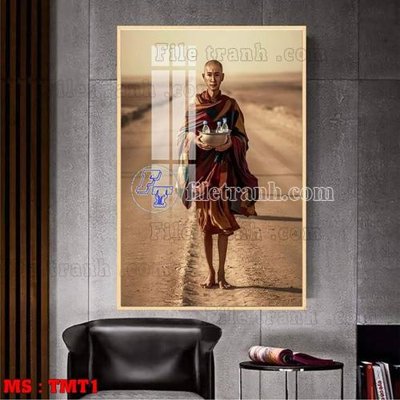 File in ấn File tranh thầy thích minh tuệ TMT1 (bản gốc) chất lượng cao