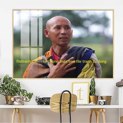 Hình ảnh file gốc File tranh thầy thích minh tuệ TMT105 (chất lượng cao)