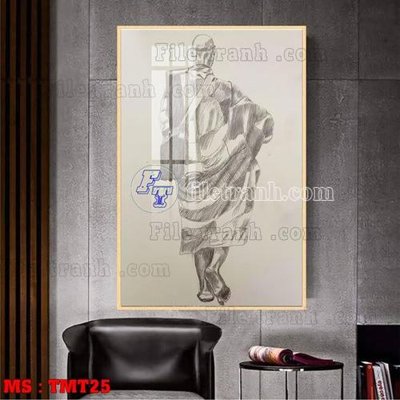 File tranh File tranh thầy thích minh tuệ TMT25 (ảnh gốc) in trần xuyên sáng