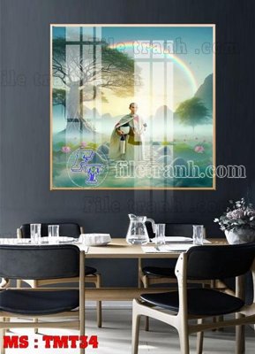 File gốc File tranh thầy thích minh tuệ TMT34 (phiên bản chuẩn) để in ấn