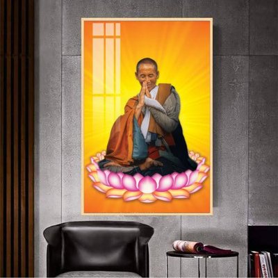 File gốc File tranh thầy thích minh tuệ TMT64 (in tráng gương) hiện đại