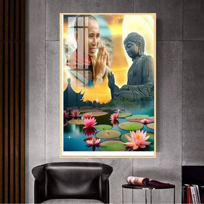 Hình ảnh file gốc in lụa File tranh thầy thích minh tuệ TMT65