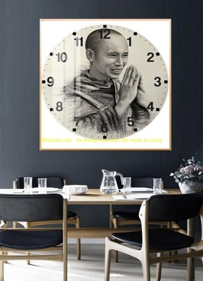 Download file gốc File tranh thầy thích minh tuệ TMT75 (in lụa) nghệ thuật