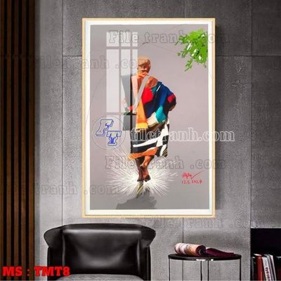 Chi tiết file tranh tráng gương File tranh thầy thích minh tuệ TMT8 (ảnh gốc)