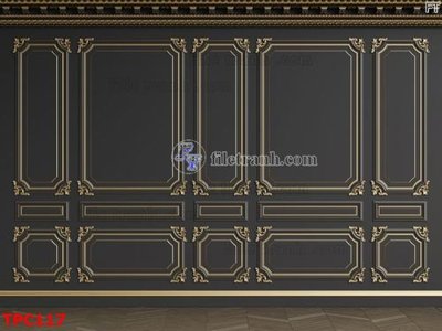 Tải file gốc Tranh phào chỉ TPC117 (in khổ lớn) không mờ