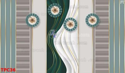 File gốc Tranh phào chỉ TPC36 (chủ đề hiện đại) trang trí