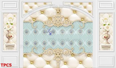 File ảnh Tranh phào chỉ TPC5 (gốc) in Hiflex