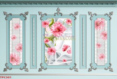 File gốc Tranh phào chỉ TPC501 (bản quyền) cho in ấn