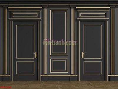 File tranh Tranh phào chỉ TPC546 (gốc) in trên kính