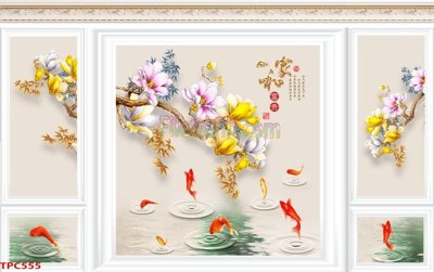 File in mica Tranh phào chỉ TPC555 (bản gốc) sắc sảo