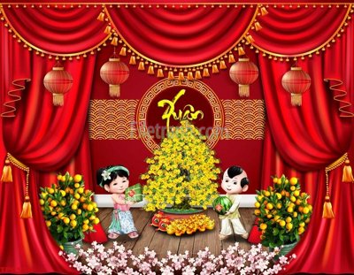 Tải file gốc Tranh phào chỉ TPC556 (in bạt) quảng cáo