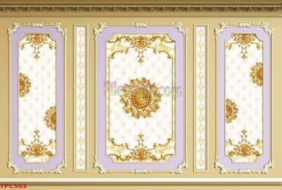 Tải file gốc Tranh phào chỉ TPC563 (in bạt) quảng cáo