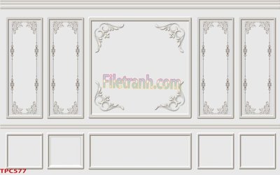 Tải file Tranh phào chỉ TPC577 (gốc) làm file quảng cáo