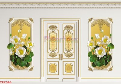 File tranh quảng cáo Tranh phào chỉ TPC586 (download file gốc)