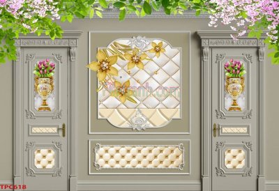 File tranh Tranh phào chỉ TPC618 (gốc) in film