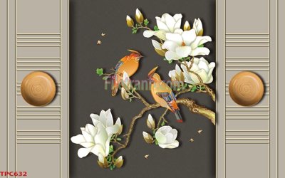 File PSD Tranh phào chỉ TPC632 (gốc) tách lớp chi tiết