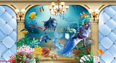 File tranh gốc PSD Tranh phào chỉ TPC640 còn nguyên layer