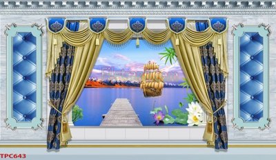 File gốc Tranh phào chỉ TPC643 (ảnh chi tiết) để in ấn