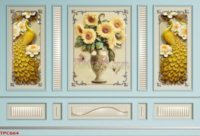 File tranh gốc Tranh phào chỉ TPC664 (sắc nét từng chi tiết)