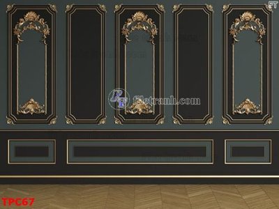File ảnh Tranh phào chỉ TPC67 (gốc) cho trang trí nội thất